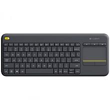 Клавиатура для SmartTV Logitech Wireless Touch K400 Plus Black