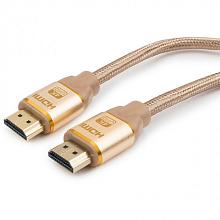 HDMI кабель Cablexpert 1.8 метра версия 1.4 золотой